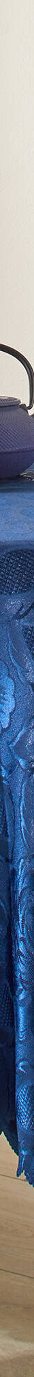 Jacquard tafellaken in damast (nachtblauw) Jacquard tafellaken in damast (nachtblauw)